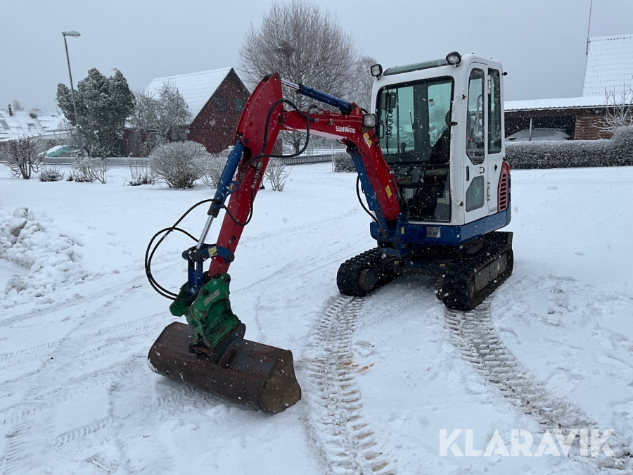 Grävmaskin Sunward 17
