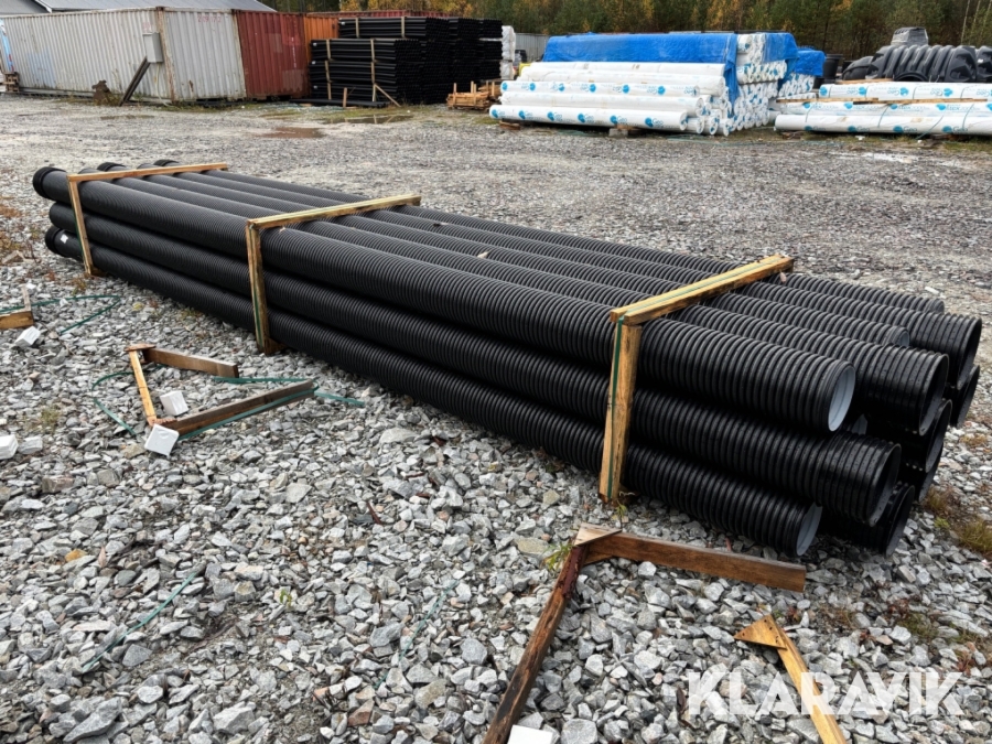 Vägtrummor / Dagvattenrör Kaczmareh PP DN 200 mm 15 st