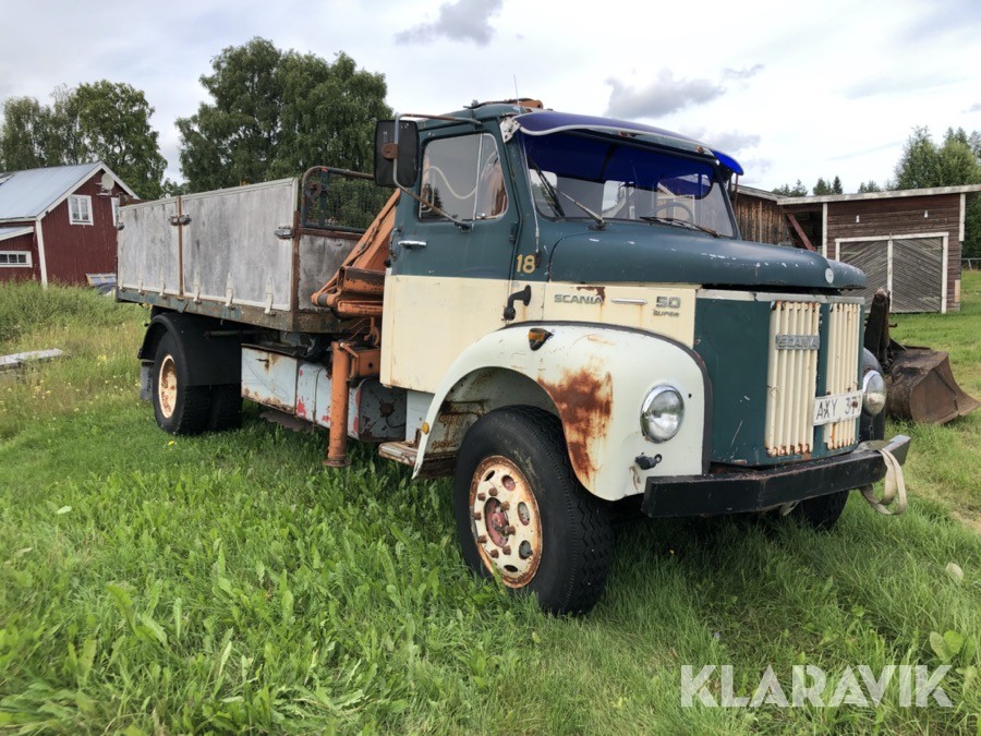 Veteranbil  Scania  50 super  
