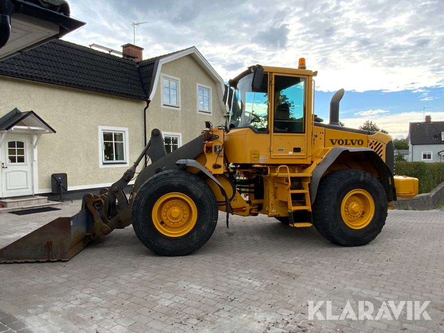 Hjullastare Volvo L70E med redskap