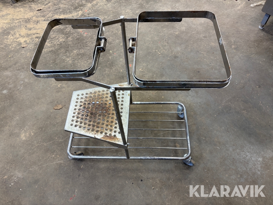 Säckhållare på hjul