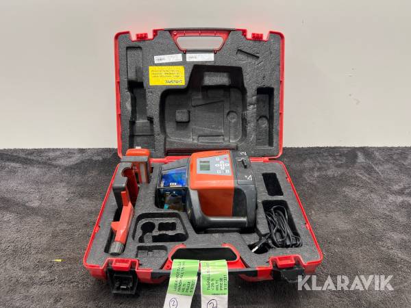 Tvåfallslaser & lasermottagare Hilti Pre38, Pra38