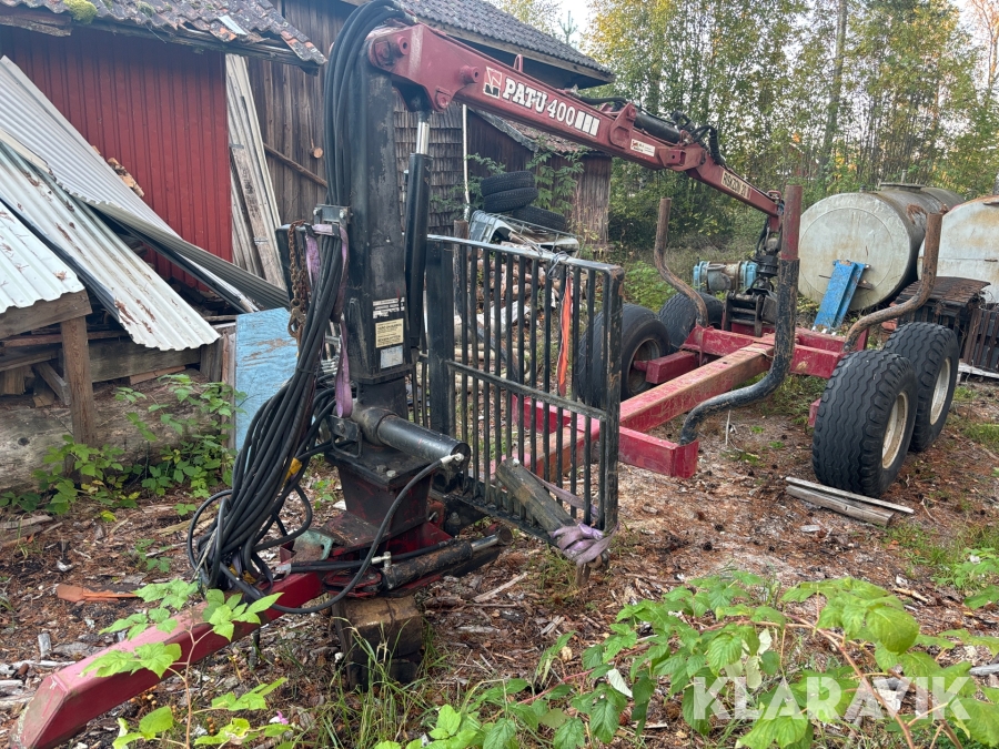 Timmervagn Patu 400