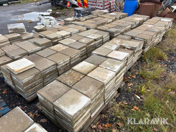 Stenplattor ca 720st