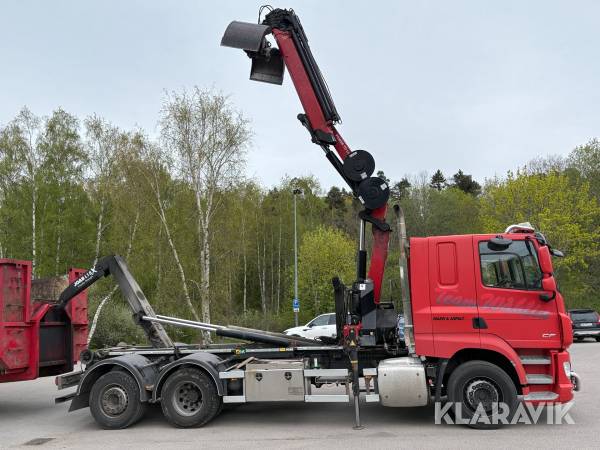 Kranbil / kranväxlare DAF FAN CF430Y