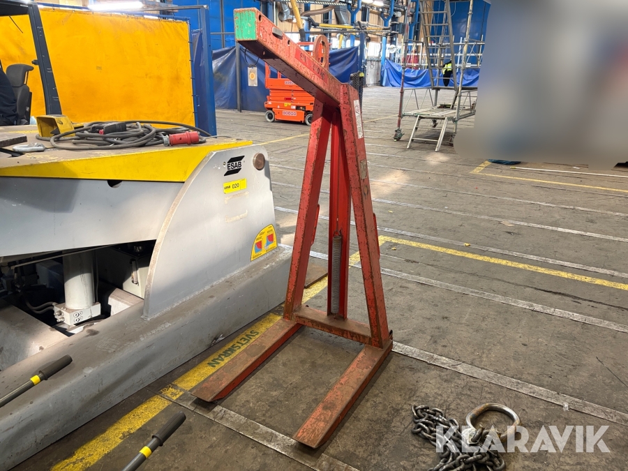 Palllyft AJ Produkter 30204 , 2500kg - för lyftkran