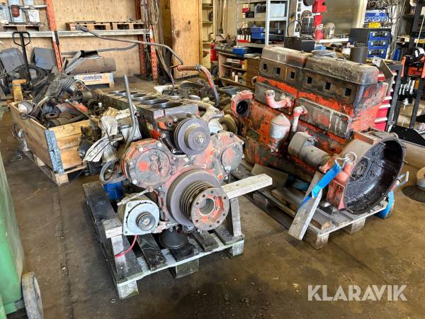 Dieselmotorer Scania DS 11 / DSI 11 två styck