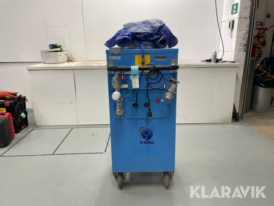 Hetvattenfläkt El-björn TF30HV-F