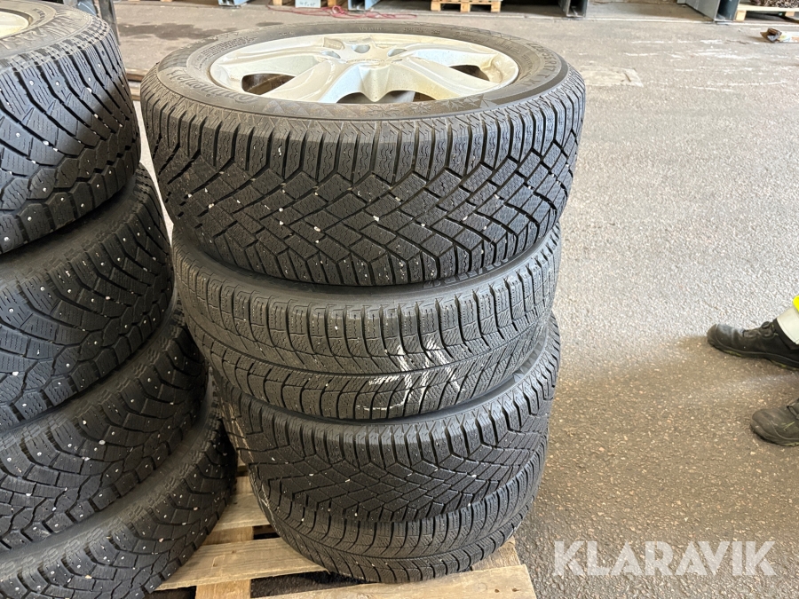 Däck på fälg Skoda Octavia 4st 225/55R17