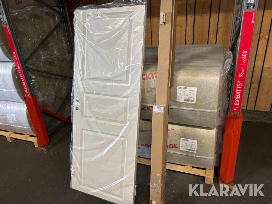 Innerdörr 8x19 med karm