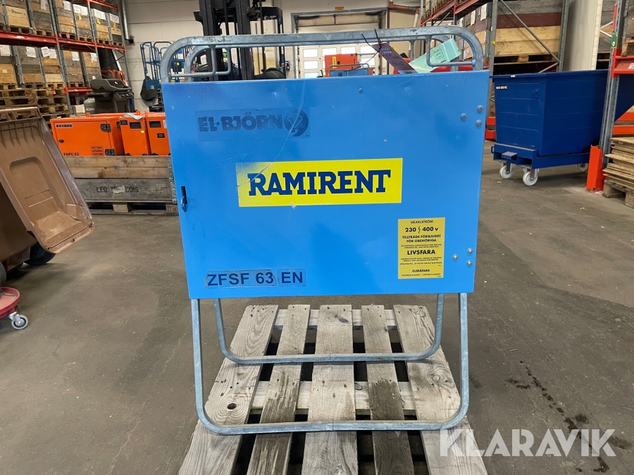 Huvudcentral El-Björn ZFSF 63B