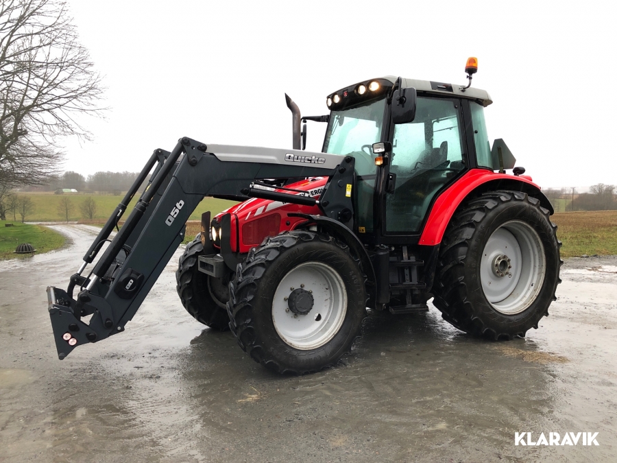 Traktor Massey Ferguson 6455 Dyna 6 med lastare 