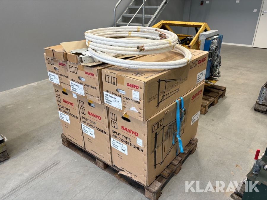 Luft luft värmepumpar Sanyo SAP-CRV96EH/SAP-KRV96EH 3st