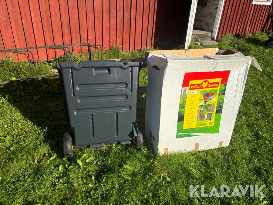 Trädgårdsvagn/skottkärra Wolf Garten