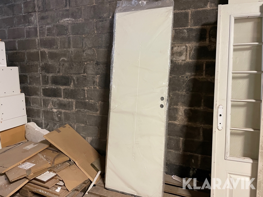 Innerdörr utan karm Dooria 421 Polarvit