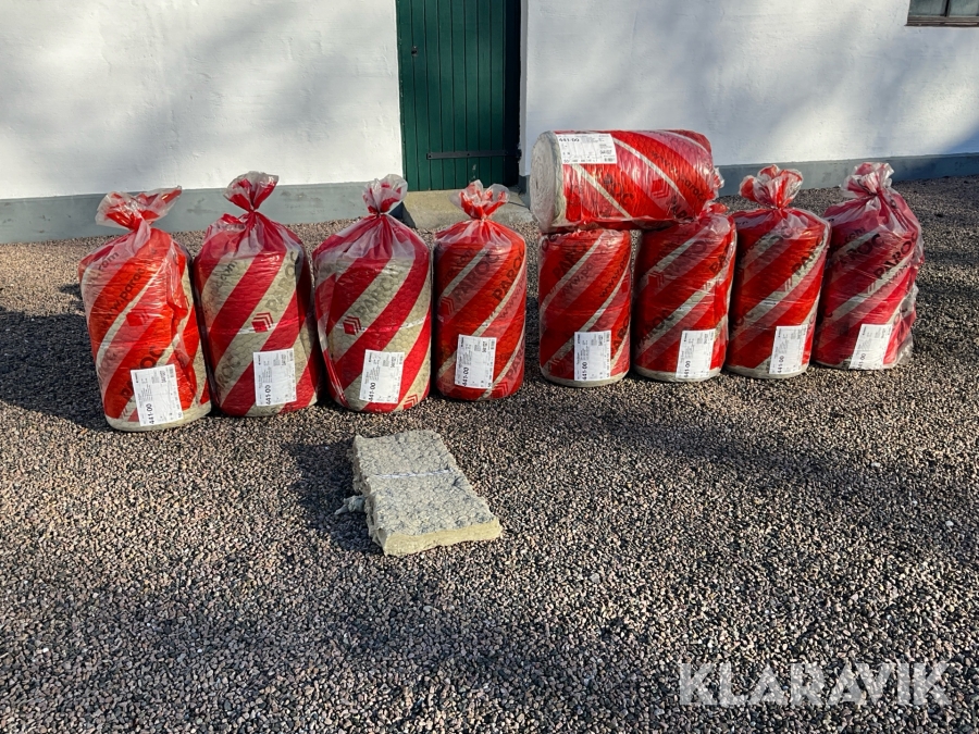 Isolering Paroc Nätmatta 4000x600x50 mm 9 st rullar