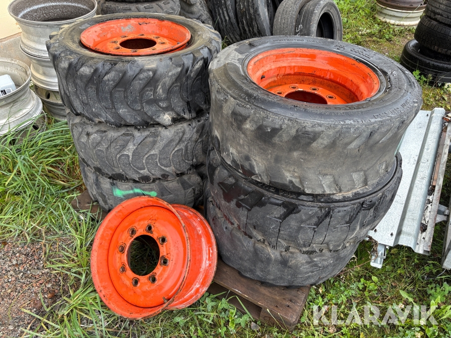 Däck Bobcat med fälg, 10-16.5