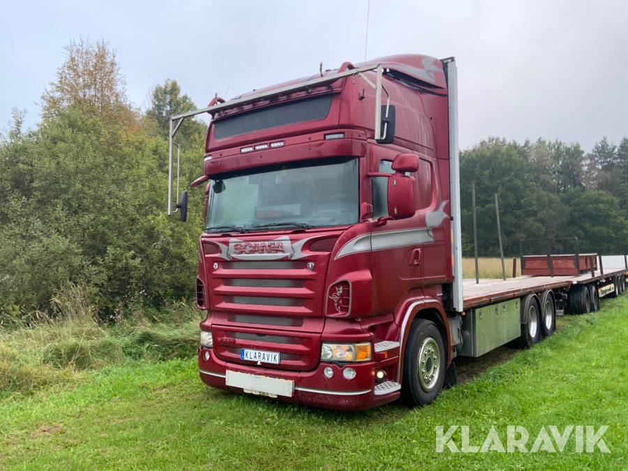 Flakbil Scania R480