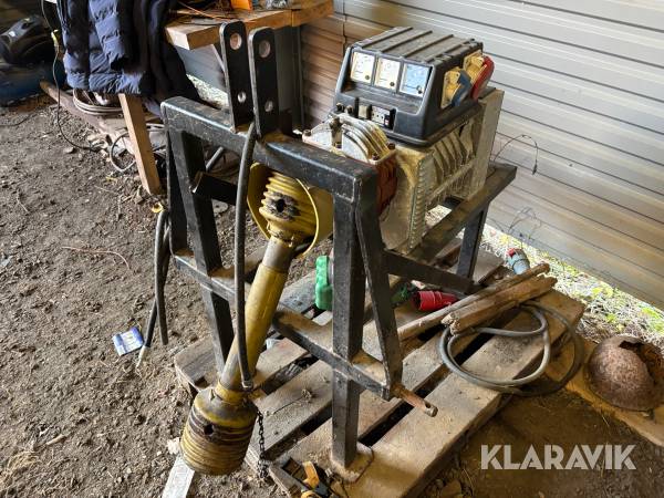 Traktordrivet elverk Kv Järn & Maskin T16