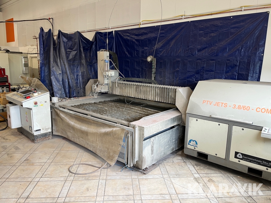 Vattenskärmaskin PTV WJ 2015-1Z-D-PJ-5AX