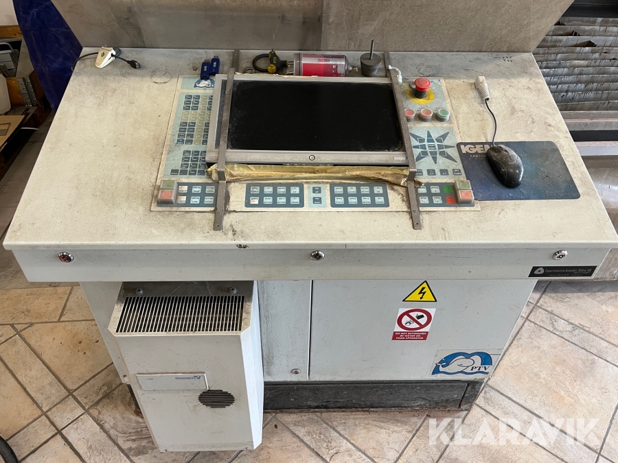 Vattenskärmaskin PTV WJ 2015-1Z-D-PJ-5AX