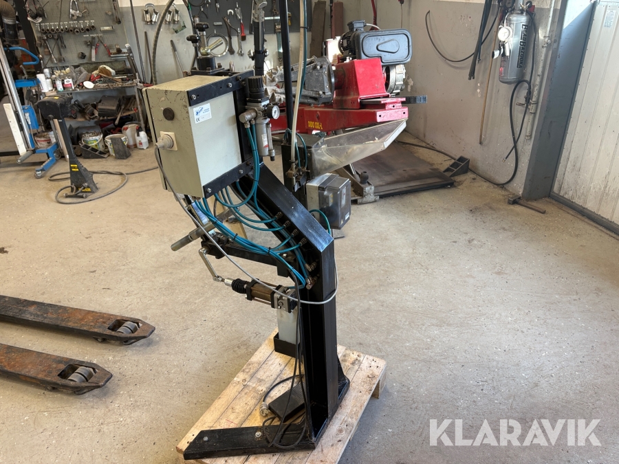 Dubbningsmaskin till bildäck JH EM-2000A