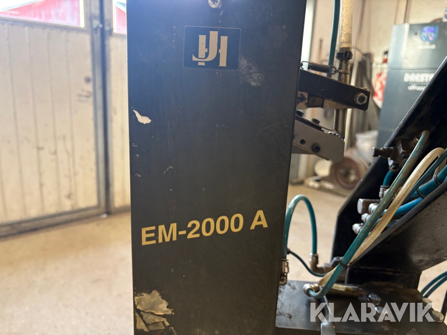 Dubbningsmaskin till bildäck JH EM-2000A