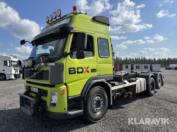 Lastbil Volvo FM 13 Lastväxlare fullt plogutrustad + underbett