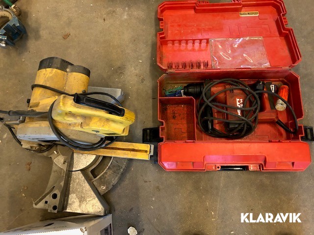 Borr & Bilningsmaskin Dewalt Hilti 
