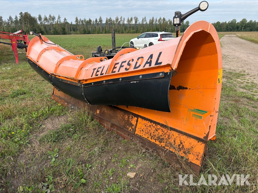 Snöblad Tellefsdal K70 med Stora BM-fäste
