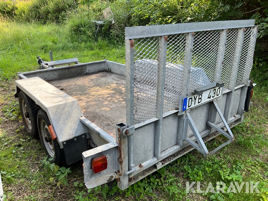 Maskinsläp Indespension V67Z 2700kg