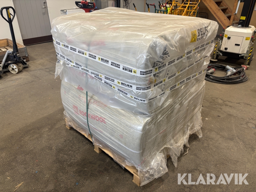 Isolering Rockwool Flexibatts 95x580x1170mm - Totalt 12 förpackningar