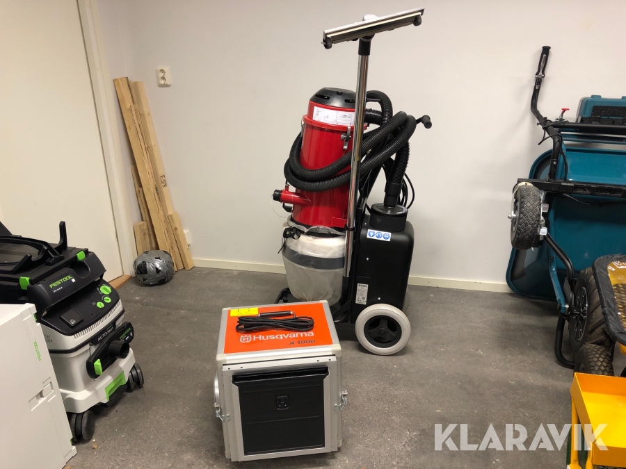 Byggdammsugare och luftrenare