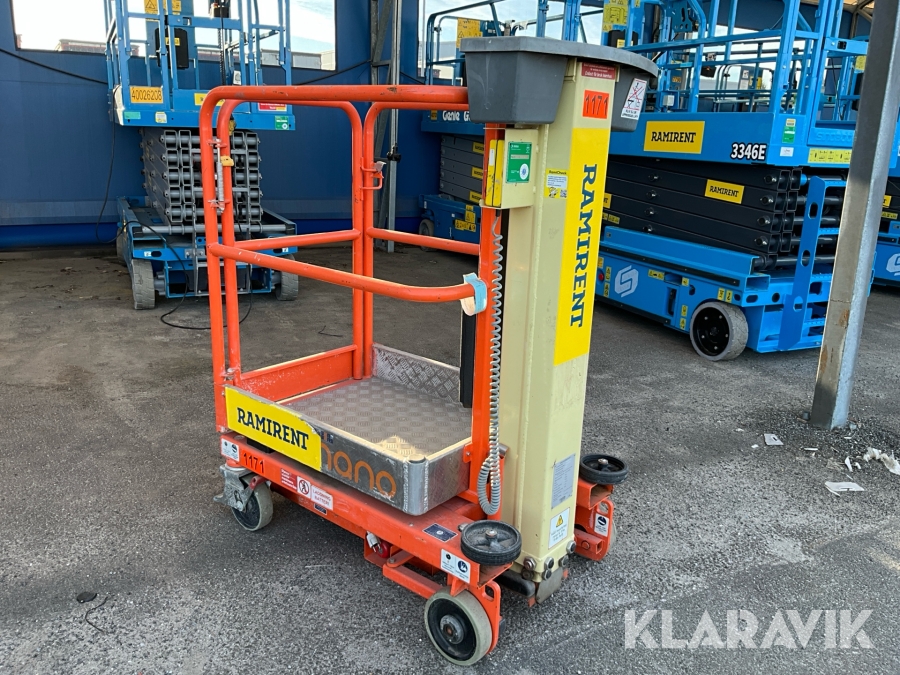 Pelarlift JLG Pusharound