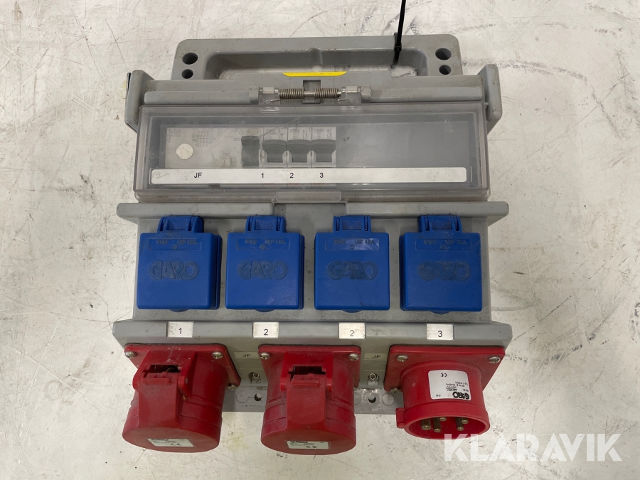 Undercentral 16A Väska Garo UGBL416-6/00/00