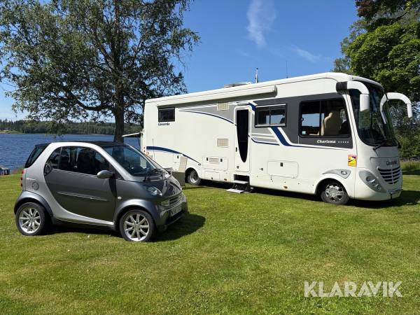 Husbil Concorde Charisma med bil Smart Mcc