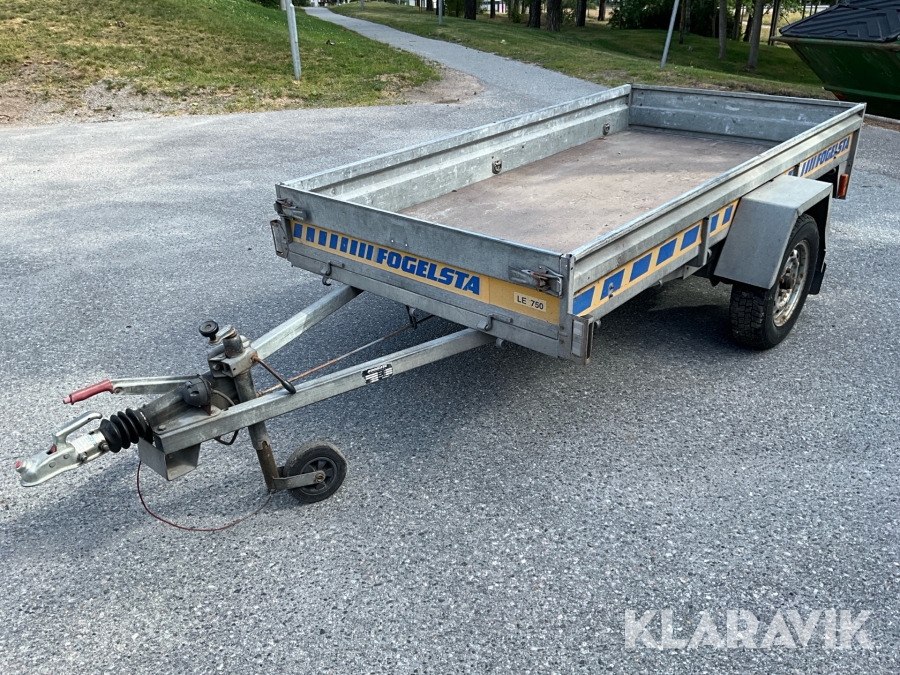 Personbilssläp Fogelsta LE 750
