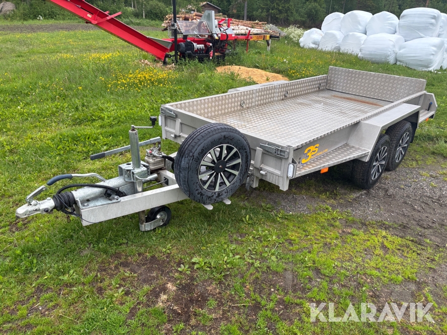 Släpvagn 3S Alutrailers 3500