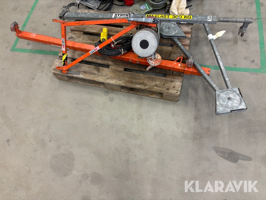 Ställningsvinsch Geda Mini 75/150