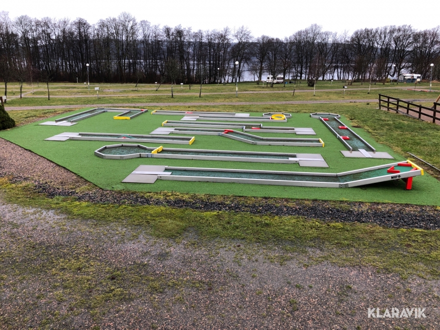 Minigolfbana med 9 hål