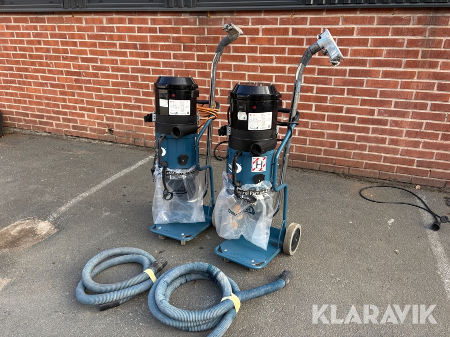 Stoftavskiljare Dustcontrol DC 2900 2 st