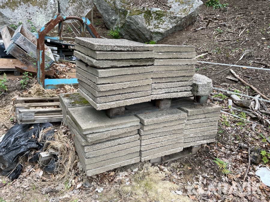 Cementplattor 50*50  cm 70 st