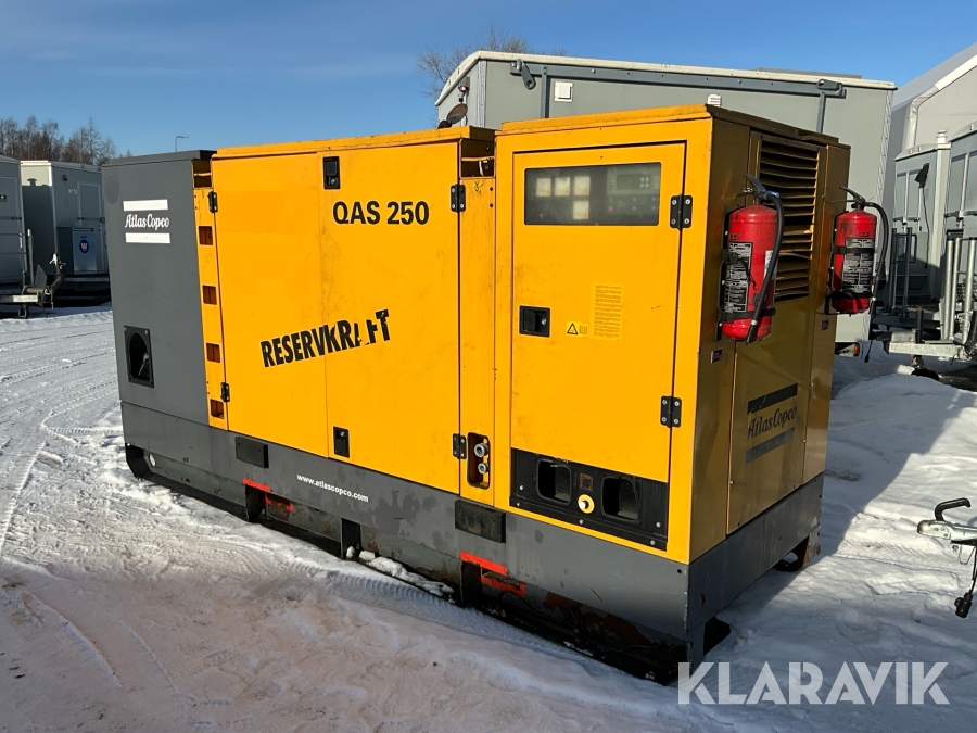Generator Atlas Copco QAS 250