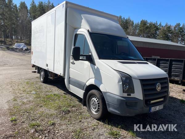 Lastbil Mercedes-Benz Vito med bakgavellyft