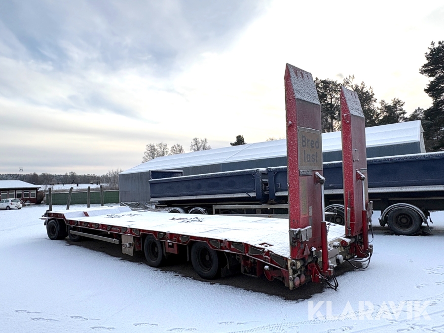 Maskinsläp Goldhofer TU-L 4-29/80