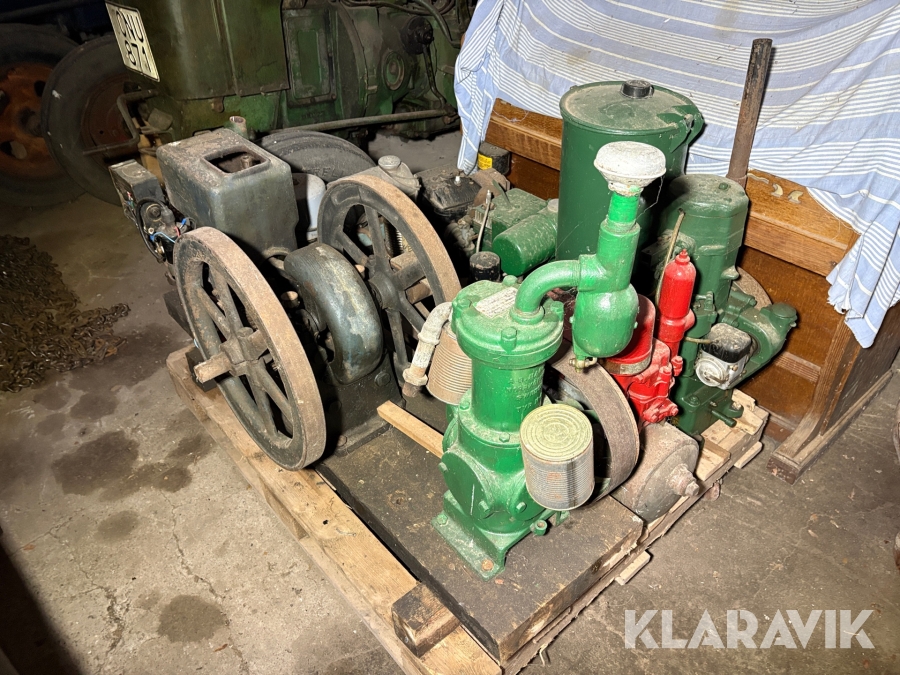 Gamla motorer och separator