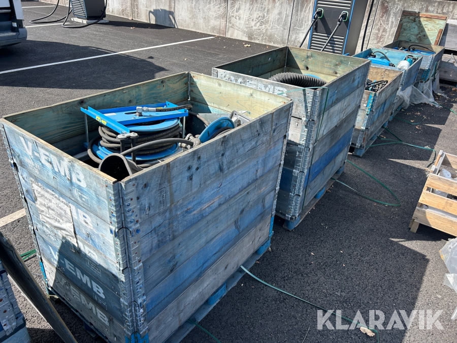 Slangvindor/oljevindor Orion 5 pallar