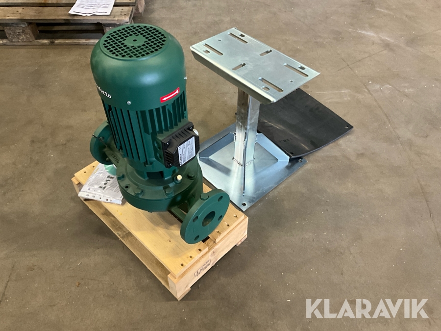 Cirkulationspump Perfecta Delta 50-41/24 PN10 4 kW med stativ