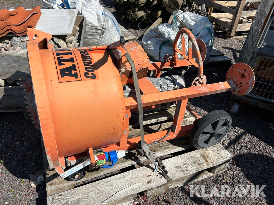 Betongblandare / planblandare Atika Compact 100 L