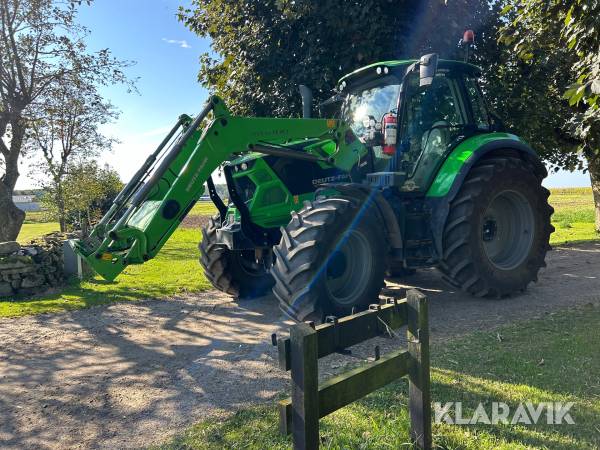 Traktor Deutz-Fahr 6145.4 Agrotron med frontlastare